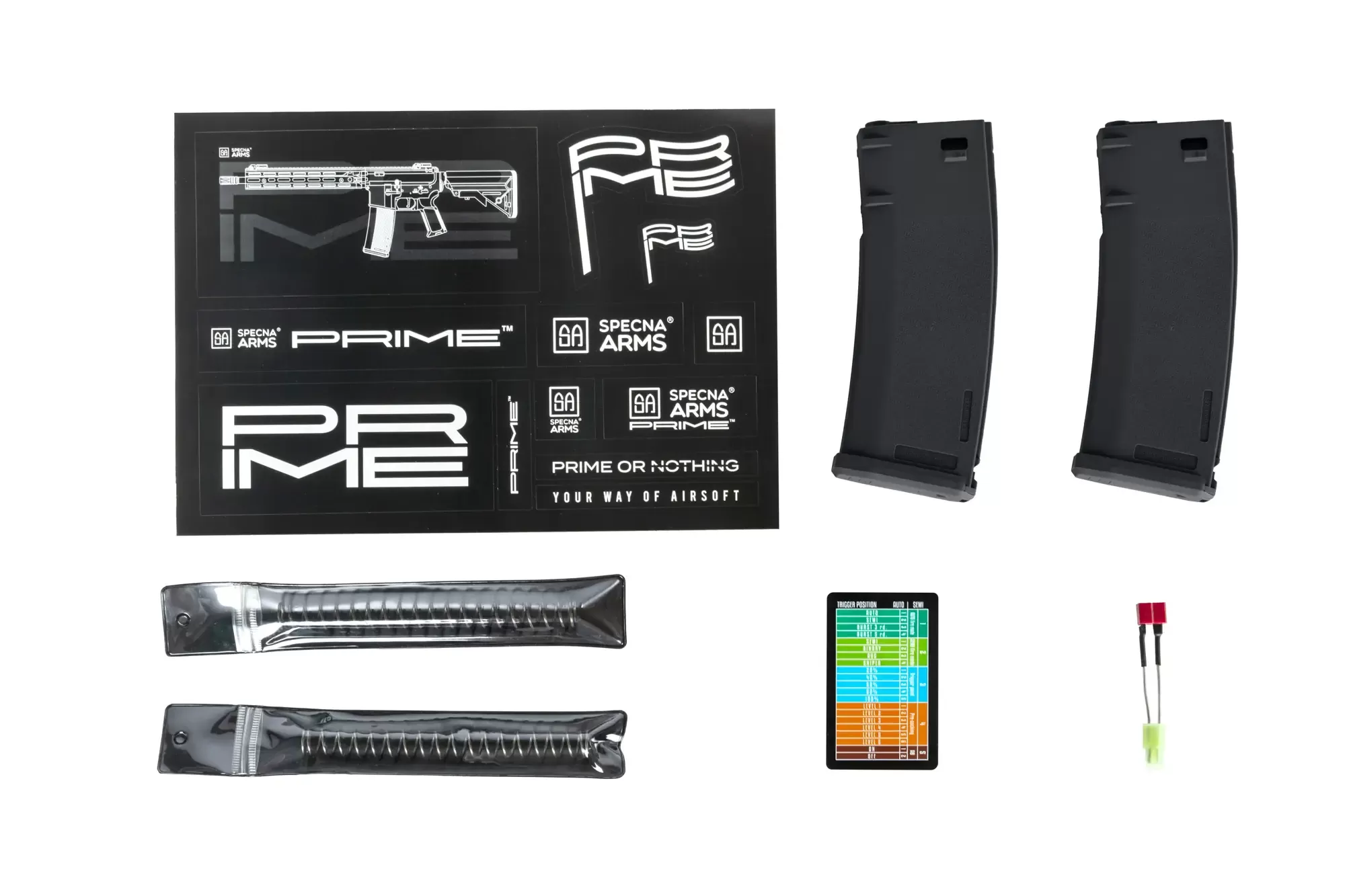 Airsoftová zbraň Specna Arms SA-P20 PRIME™ HAL™ ETU Verze High Torque - Chaos Grey