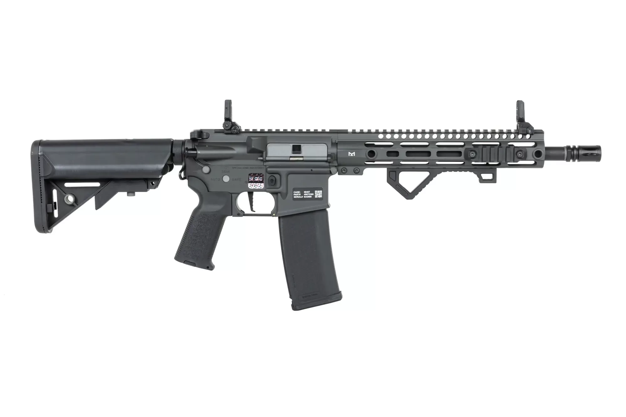 Airsoftová zbraň Specna Arms SA-P20 PRIME™ HAL™ ETU Verze High Torque - Chaos Grey