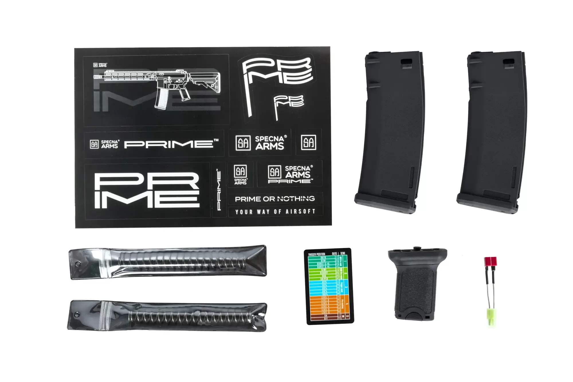 Airsoftová zbraň Specna Arms SA-P09 PRIME™ HAL™ ETU Verze High Torque - černá