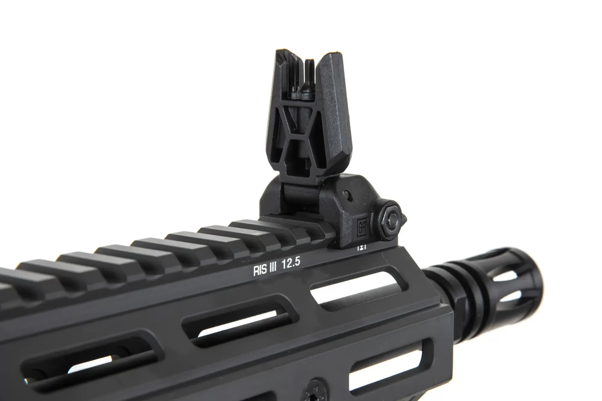 Airsoftová zbraň Specna Arms Daniel Defense® RIS III 12.5'' SA-P28 Prime™ Kestrel™ ETU s bezkartáčovým motorem - šedá