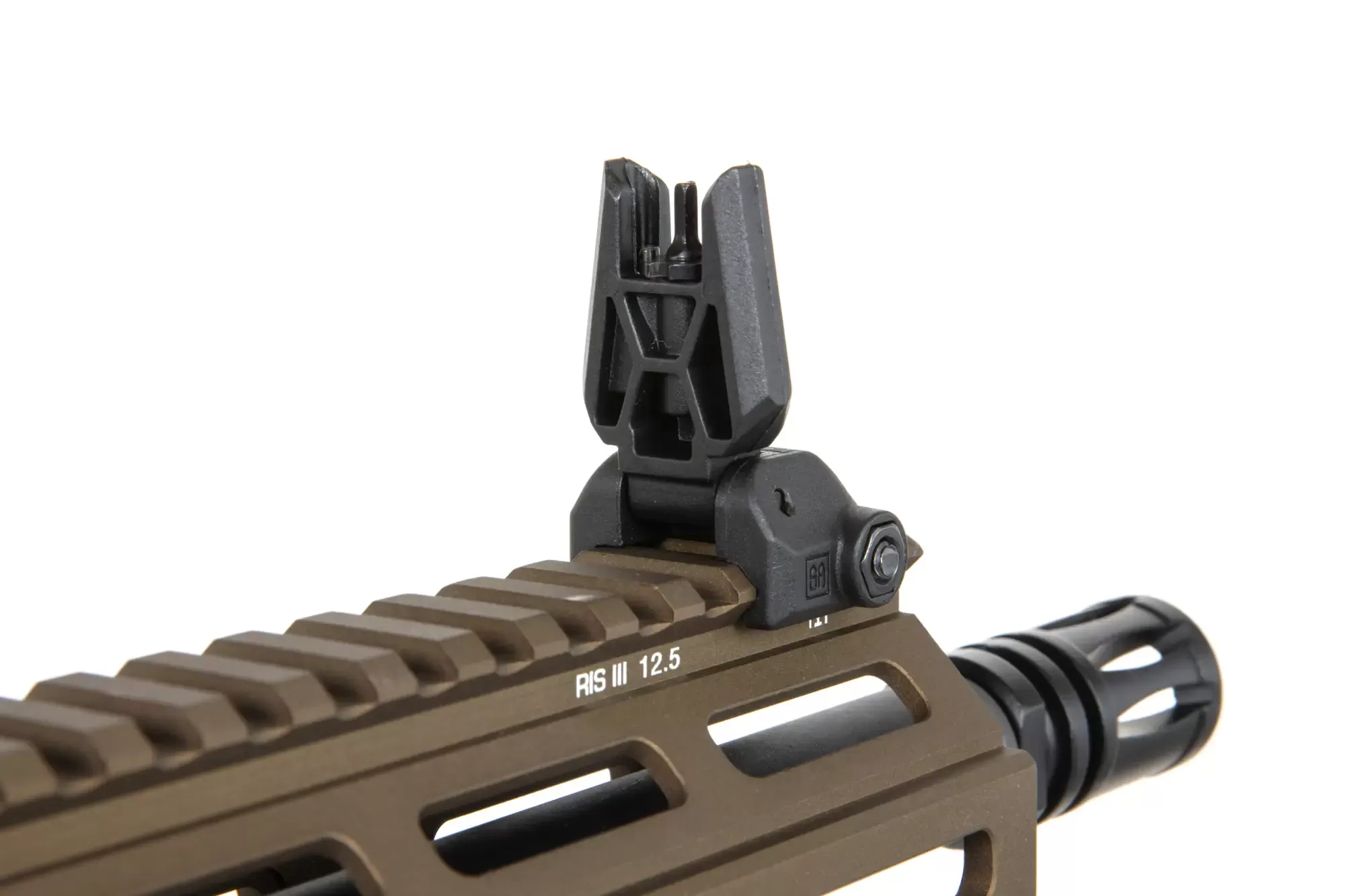 Airsoftová zbraň Specna Arms Daniel Defense® RIS III 12.5'' SA-P28 Prime™ Kestrel™ ETU s bezkartáčovým motorem - Chaos Bronze